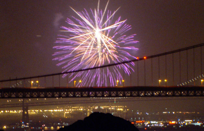 cropped cropped Bridge and fireworks1200 700x450 - Golden Gate Bridge Celebration