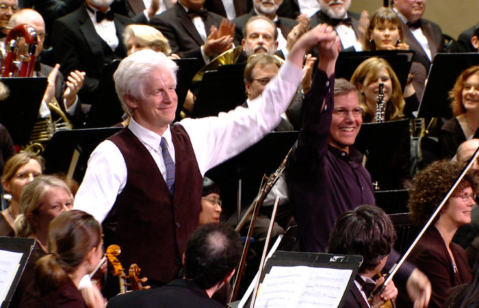 cropped cropped Fred Rob Applause 1 700x450 - Fred Newman and Rob Kapilow - Composers